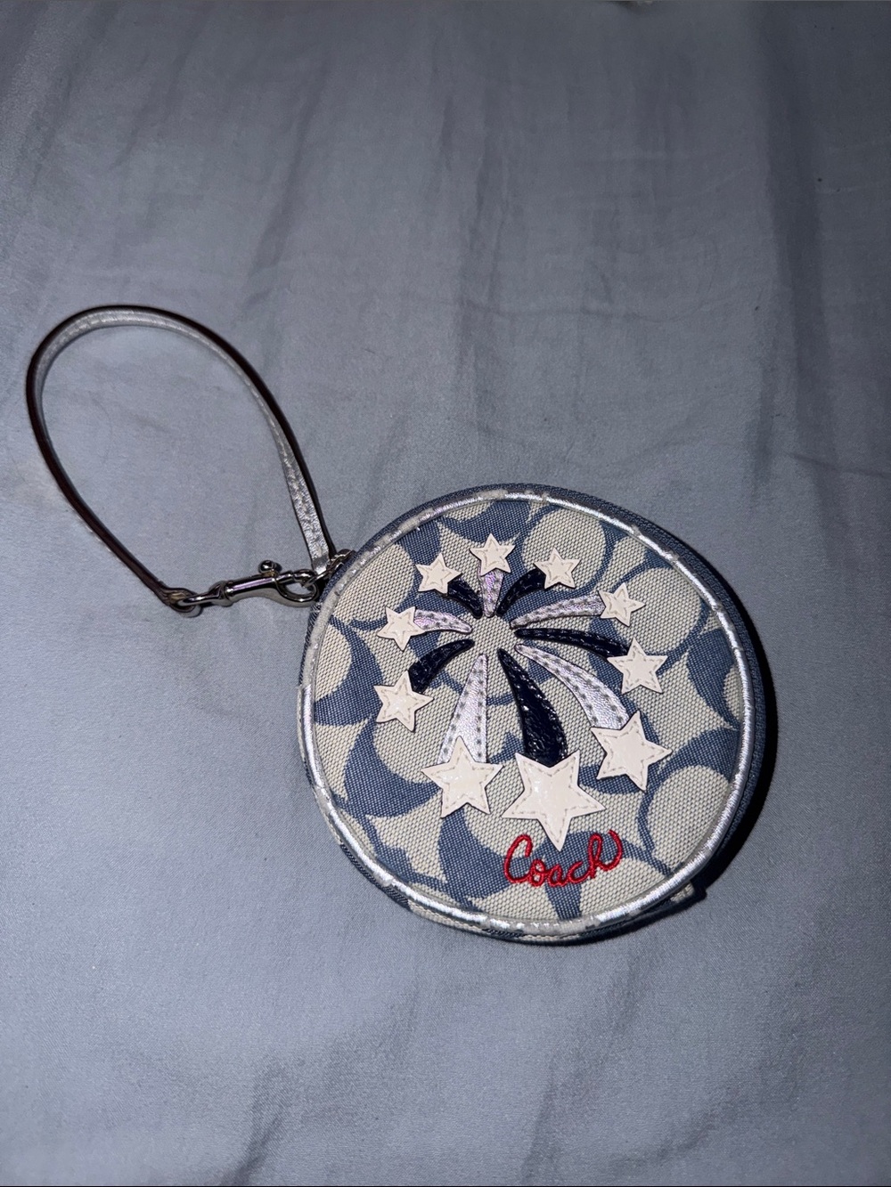 Coach Fireworks Small Coin Purse/ Wristlet